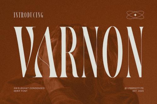Varnon Elegant Serif Font Typeface