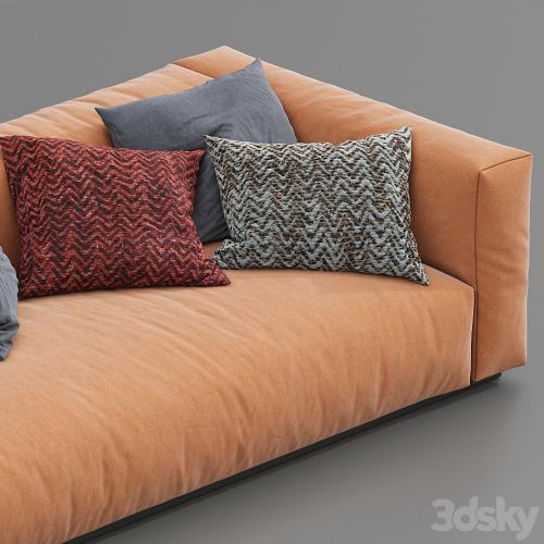 Flexform sofa lario