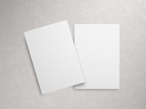 Minimal A4 Paper Mockup Collection