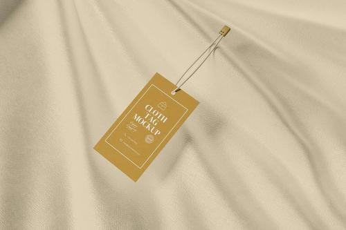 Clothing Tag Mockup