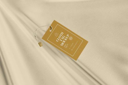 Clothing Tag Mockup