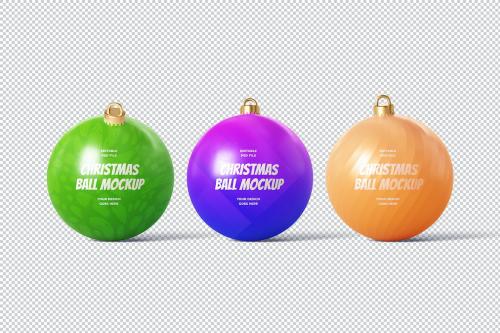 Christmas Ball Mockup