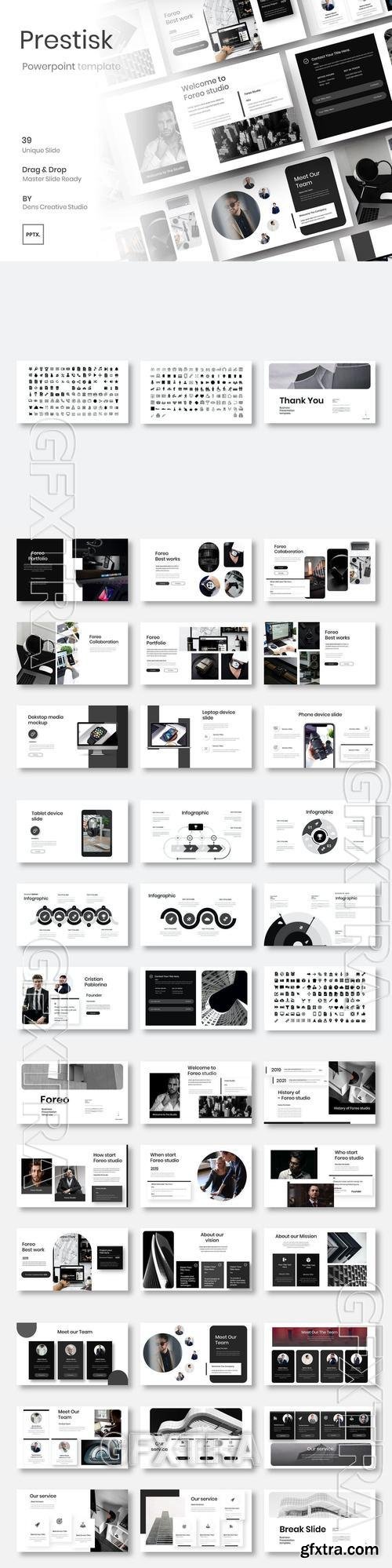 Foreo - Business PowerPoint Template TY2MDHA