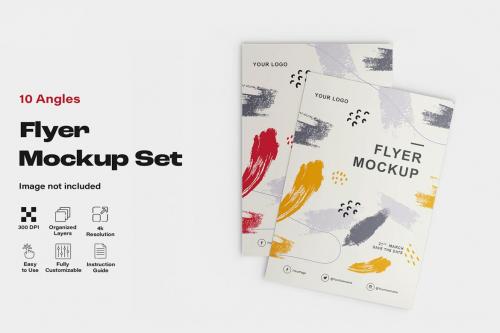 Flyer Mockup Set