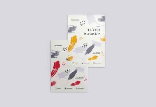 Flyer Mockup Set