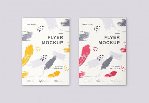 Flyer Mockup Set