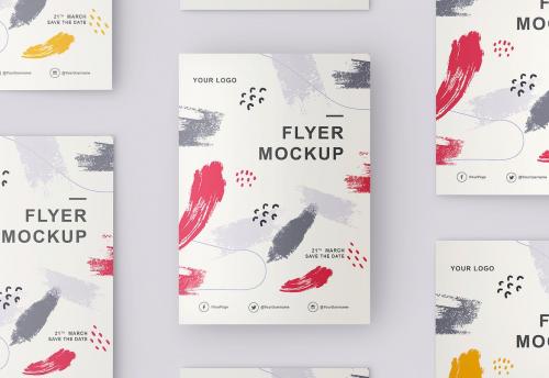 Flyer Mockup Set