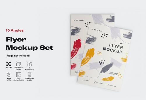 Flyer Mockup Set