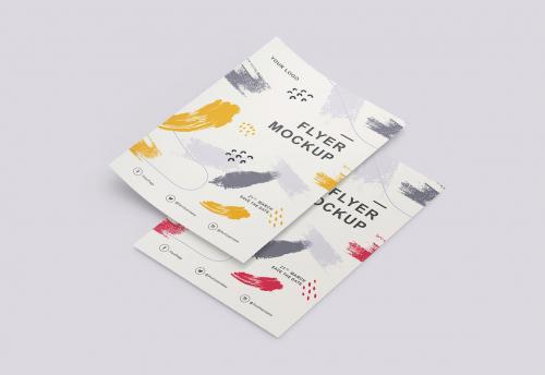 Flyer Mockup Set