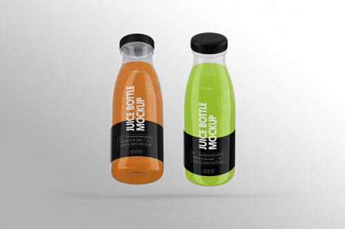 Juice Bottle Mockup