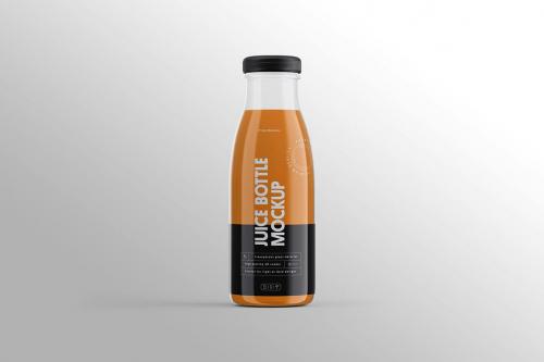 Juice Bottle Mockup