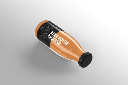 Juice Bottle Mockup