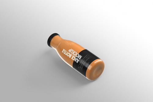 Juice Bottle Mockup