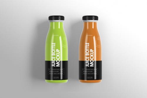 Juice Bottle Mockup