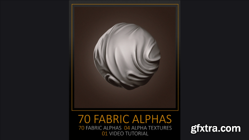 ArtStation - 70 Fabric Alphas and Texture