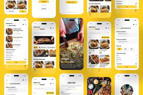 GustoBite - Restaurant Mobile App