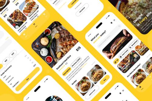 GustoBite - Restaurant Mobile App