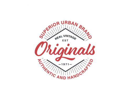 Vintage Style Circular Logo Layout - 271332991