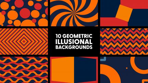 ArtList - Geometric Illusional Backgrounds - 126947