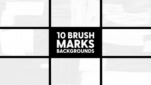 ArtList - Brush Marks Backgrounds - 126949