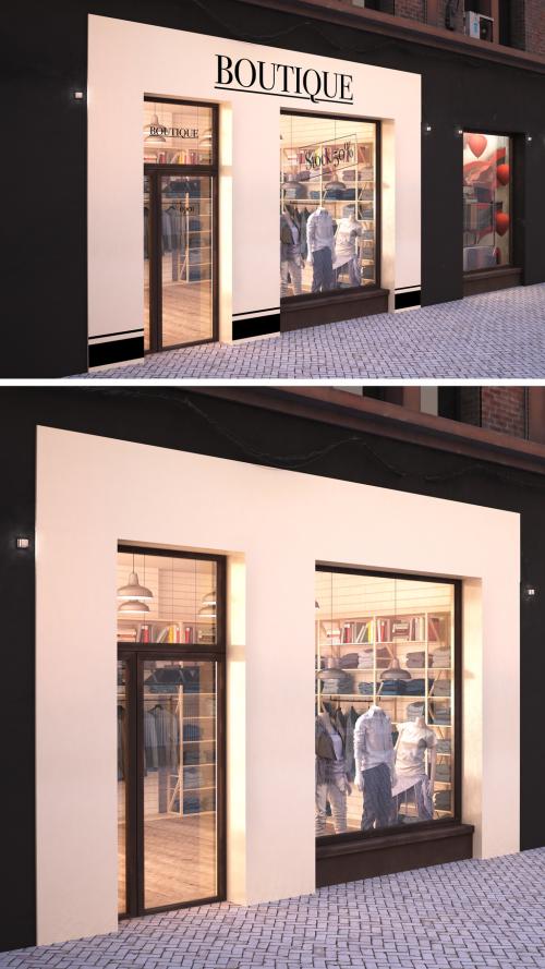 Boutique Storefront Mockup - 272010155