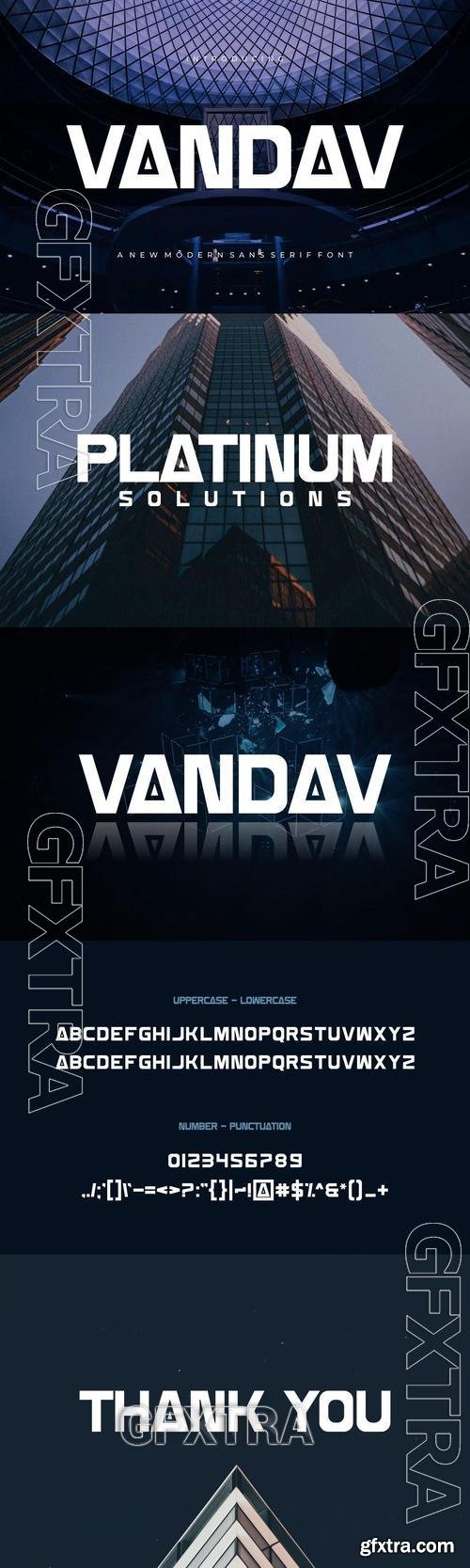 Vandav - Font GVQHX5T