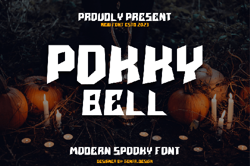 Pokkybell - Modern Font