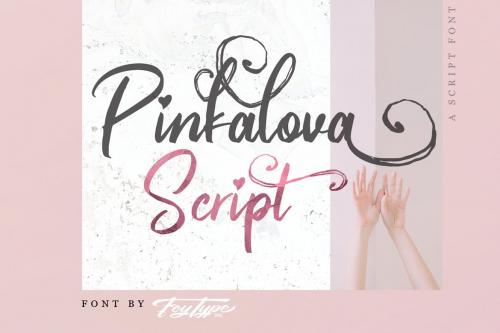 Pinkalova - Handwritting Script Font