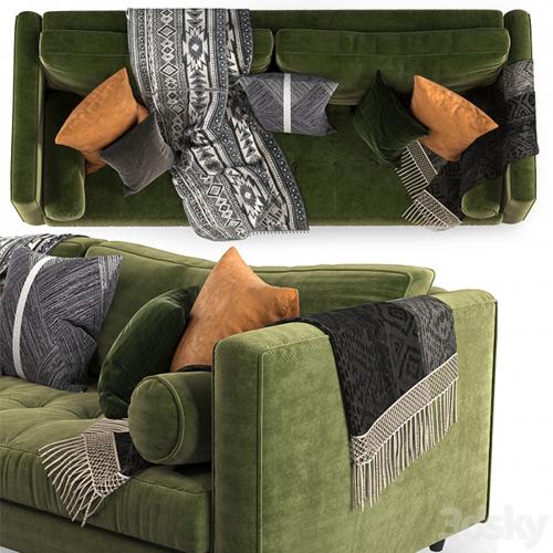 Article sven sofa Green-02