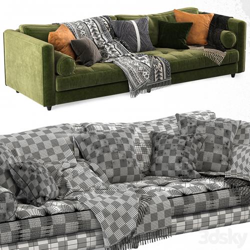 Article sven sofa Green-02