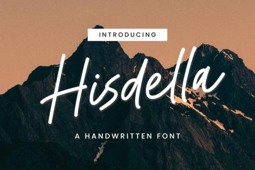 Hisdella - A Handwritten Font