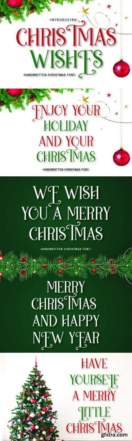 Christmas Wishes Font