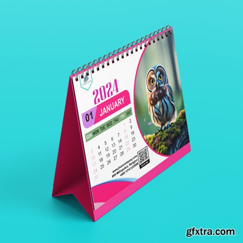 PSD 2024 calendar templates in highquality psd