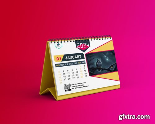 PSD 2024 calendar template highquality psd download