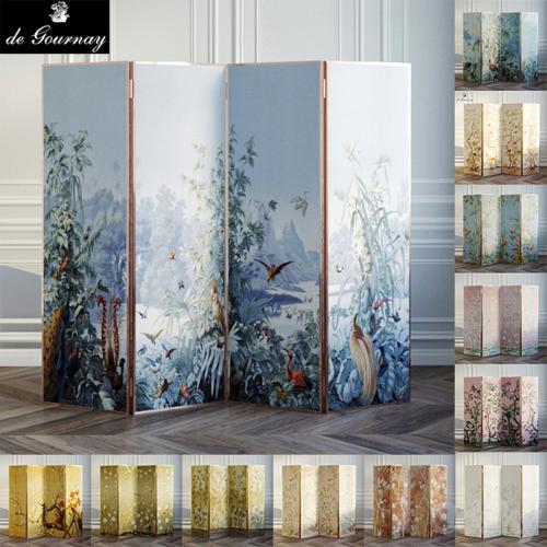 Screen covers with wallpaper De Gournay