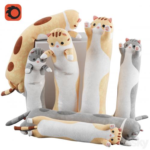 Stuffed plush toy, cat from aliexpress