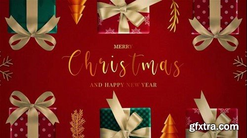 Videohive Merry Christmas And Happy New Year Opener 49222487