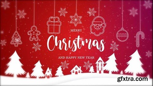 Videohive Merry Christmas And Happy New Year Intro 3 49222447