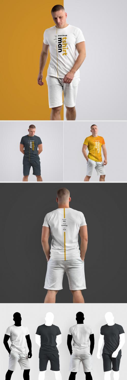 4 T-Shirt Model Mockups - 274300044