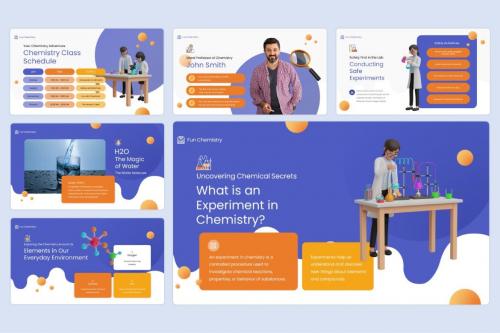 Chemistry Class Introduction - Powerpoint Template