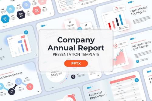 Company Annual Report - Powerpoint Templates