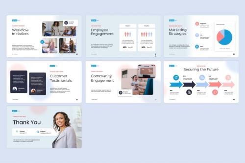 Company Annual Report - Powerpoint Templates