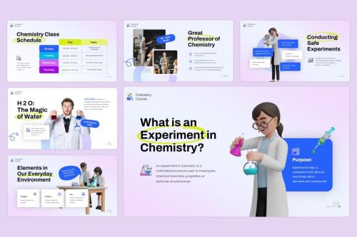 Chemistry Practice Learning - Powerpoint Templates