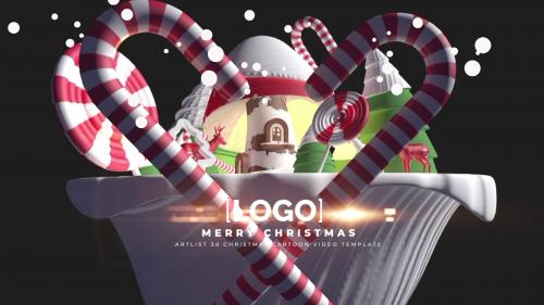 ArtList - 3d Cartoon Christmas Logo - 126549