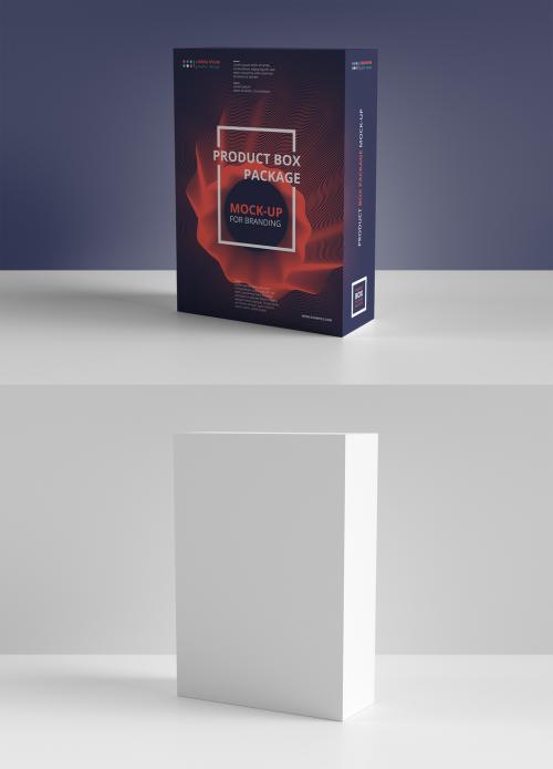 Rectangular Product Box Mockup - 277917952