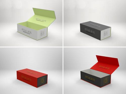 	Narrow Folding Box Mockup - 278088865