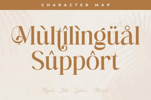 Hatfielin Modern Serif Font