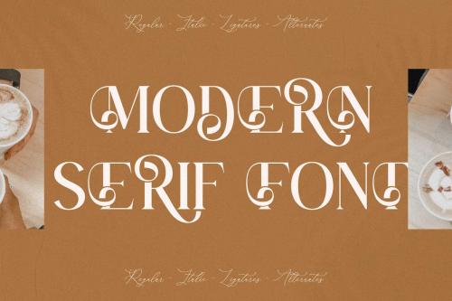 Hatfielin Modern Serif Font