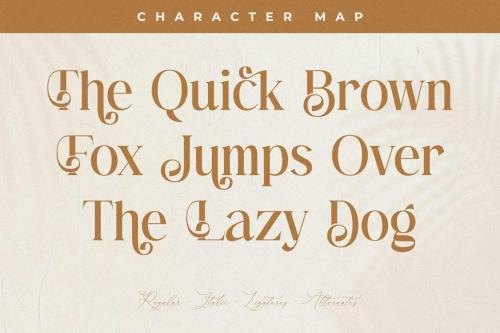 Hatfielin Modern Serif Font