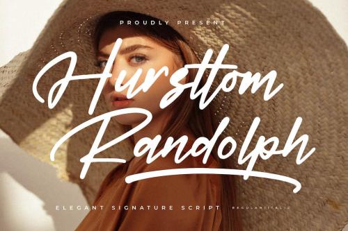 Hursttom Randolph Elegant Signature Script